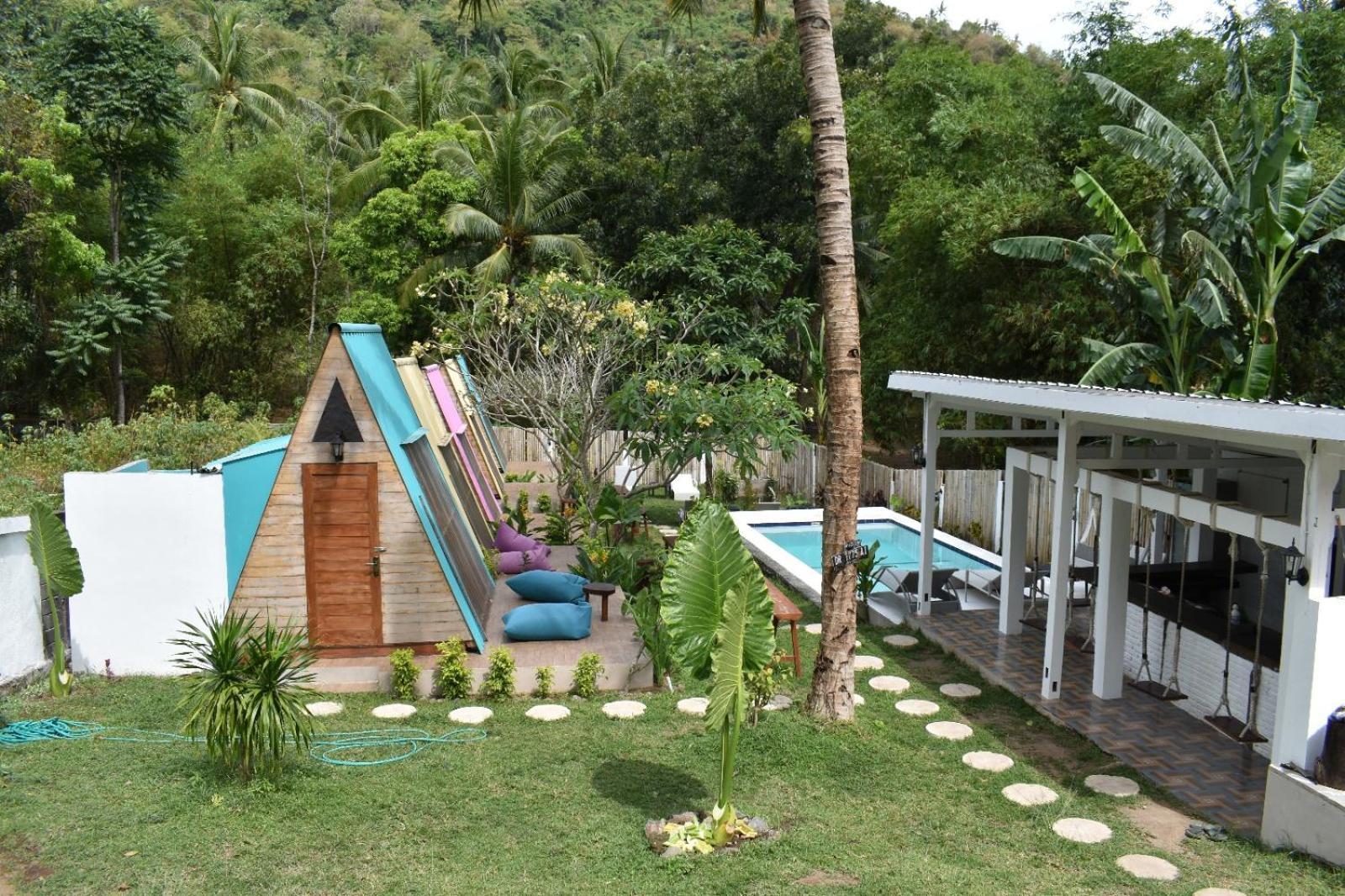 La Vie En Rose Hotel Senggigi Buitenkant foto